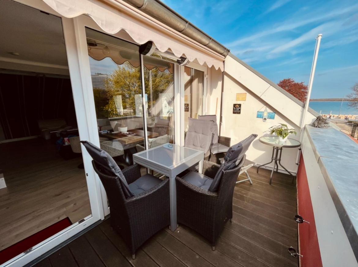 3Sz Penthaus Luna Am Sandstrand Mit Meerblick & Balkon リューベック エクステリア 写真