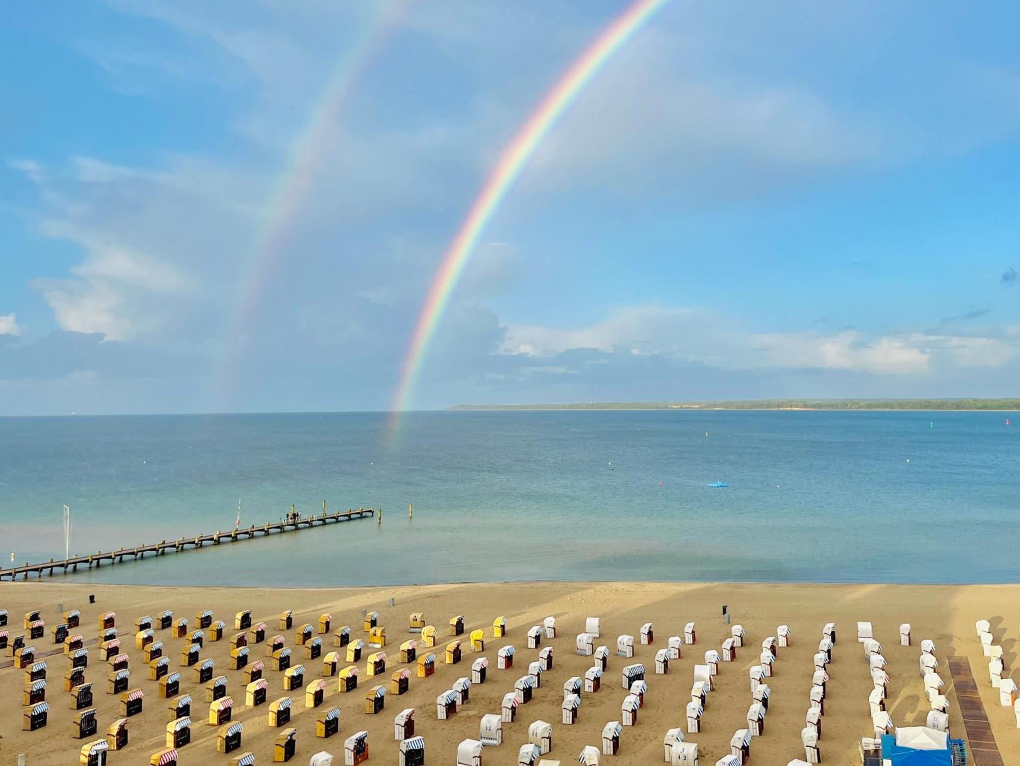 3Sz Penthaus Luna Am Sandstrand Mit Meerblick & Balkon リューベック エクステリア 写真